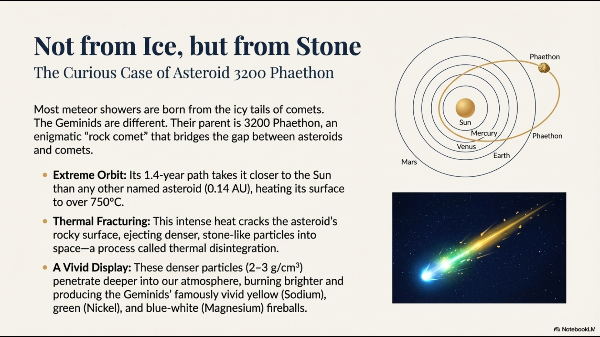 Orbit of Asteroid 3200 Phaethon